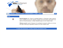 Tablet Screenshot of interdevelopment.ro